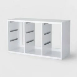 Triple Opening Sliding Bin Cube - Brightroom™ White 9 Triple Opening Sliding Bin Cube - Brightroom™ White -Bookshelves Sales Shop unnamed file 8
