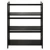 3 Shelf X Design Folding Bookcase - Flora Home Black -Bookshelves Sales Shop unnamed file 810