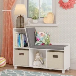 RiverRidge Home Book Nook Kids' Storage Bench with Cubbies - RiverRidge 20 RiverRidge Home Book Nook Kids' Storage Bench with Cubbies - RiverRidge -Bookshelves Sales Shop unnamed file 837