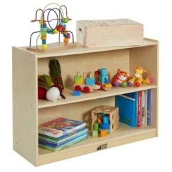 ECR4Kids Birch 2 Shelf Storage Cabinet with Back, Wood Book Shelf Organizer 10 ECR4Kids Birch 2 Shelf Storage Cabinet with Back, Wood Book Shelf Organizer -Bookshelves Sales Shop unnamed file 892