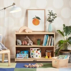 ECR4Kids Birch 2 Shelf Storage Cabinet with Back, Wood Book Shelf Organizer 13 ECR4Kids Birch 2 Shelf Storage Cabinet with Back, Wood Book Shelf Organizer -Bookshelves Sales Shop unnamed file 895