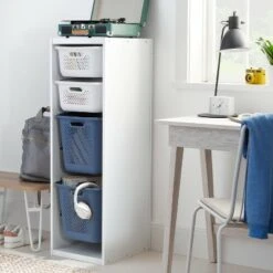 Bookshelves Sales Shop 40 Tall Sliding Bin Cube - Brightroomâ„¢ Natural