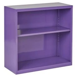 OSP Home Furnishings 28" Metal Bookcase - Office Star Purple -Bookshelves Sales Shop unnamed file 909