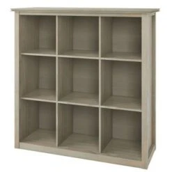 45"x43" Stratford 9 Cube Bookcase and Storage Unit - Wyndenhall Distressed Gray -Bookshelves Sales Shop unnamed file 918