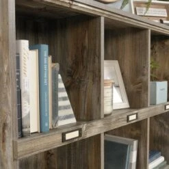 48" Granite Trace Bookshelf Cubby Rustic Cedar - Sauder -Bookshelves Sales Shop unnamed file 929